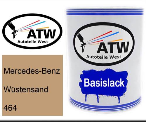 Mercedes-Benz, Wüstensand, 464: 1L Lackdose, von ATW Autoteile West.