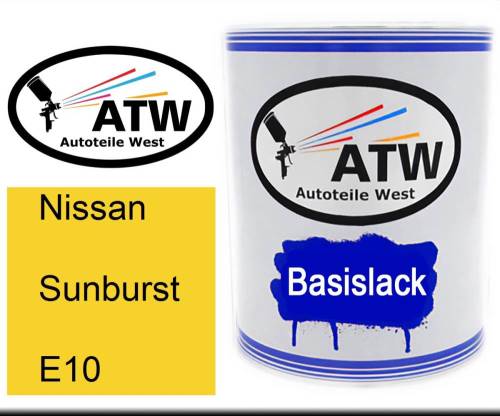 Nissan, Sunburst, E10: 1L Lackdose, von ATW Autoteile West.