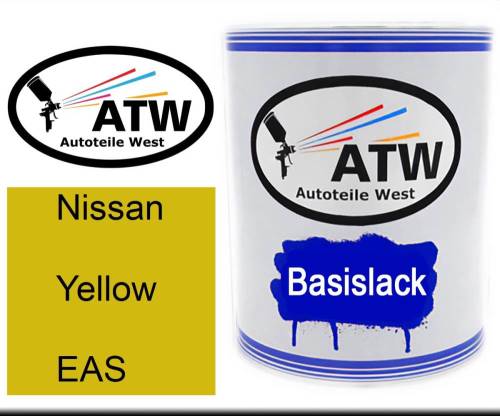 Nissan, Yellow, EAS: 1L Lackdose, von ATW Autoteile West.