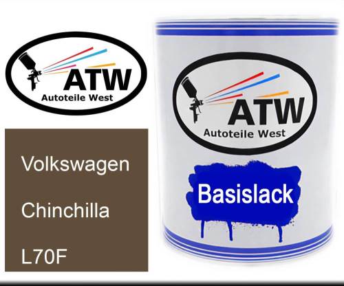 Volkswagen, Chinchilla, L70F: 1L Lackdose, von ATW Autoteile West.