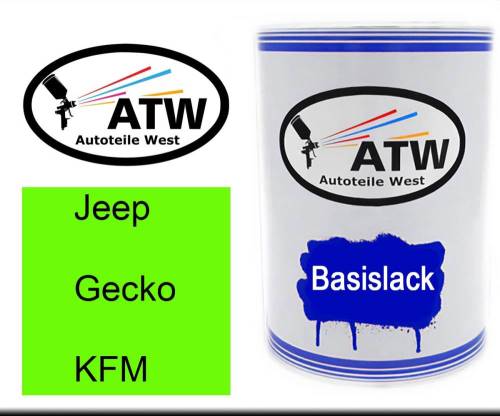 Jeep, Gecko, KFM: 500ml Lackdose, von ATW Autoteile West.