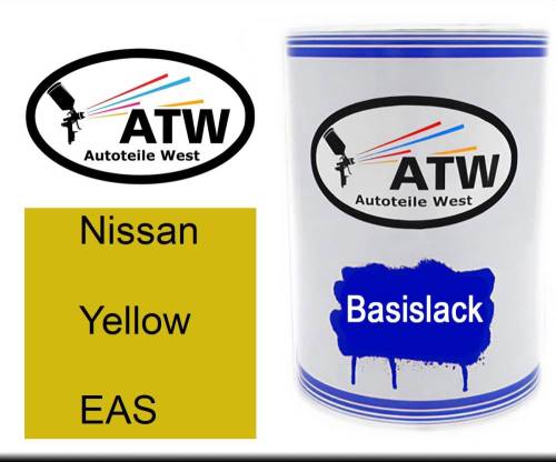 Nissan, Yellow, EAS: 500ml Lackdose, von ATW Autoteile West.