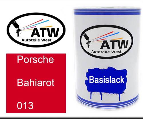 Porsche, Bahiarot, 013: 500ml Lackdose, von ATW Autoteile West.