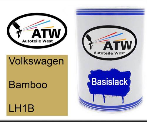 Volkswagen, Bamboo, LH1B: 500ml Lackdose, von ATW Autoteile West.