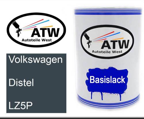 Volkswagen, Distel, LZ5P: 500ml Lackdose, von ATW Autoteile West.