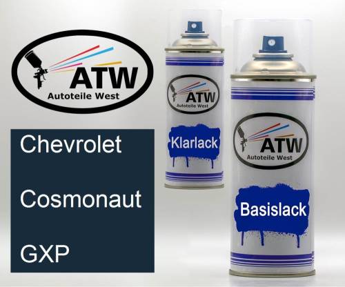 Chevrolet, Cosmonaut, GXP: 400ml Sprühdose + 400ml Klarlack - Set, von ATW Autoteile West.