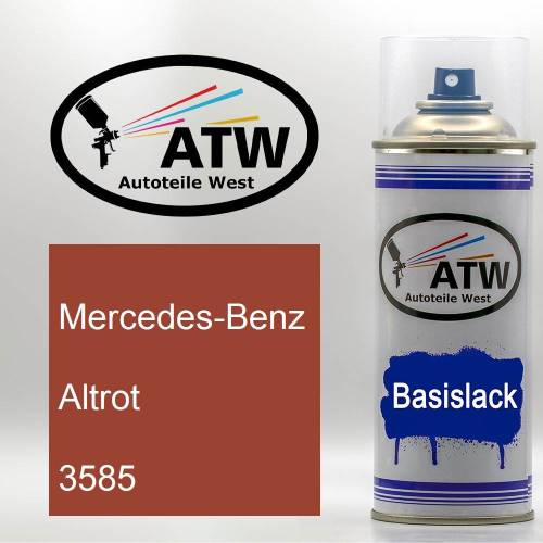 Mercedes-Benz, Altrot, 3585: 400ml Sprühdose, von ATW Autoteile West.