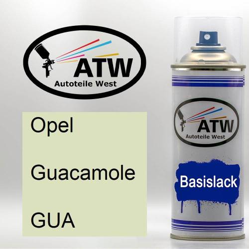 Opel, Guacamole, GUA: 400ml Sprühdose, von ATW Autoteile West.