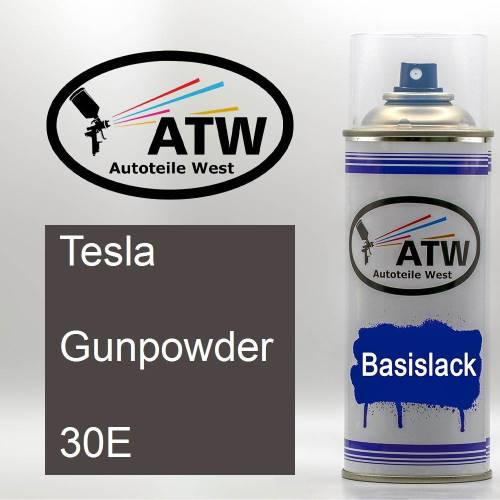 Tesla, Gunpowder, 30E: 400ml Sprühdose, von ATW Autoteile West.