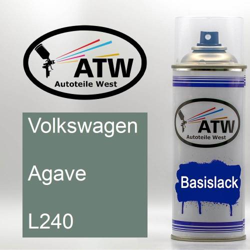 Volkswagen, Agave, L240: 400ml Sprühdose, von ATW Autoteile West.