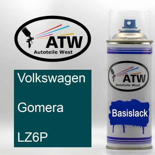 Volkswagen, Gomera, LZ6P: 400ml Sprühdose, von ATW Autoteile West.