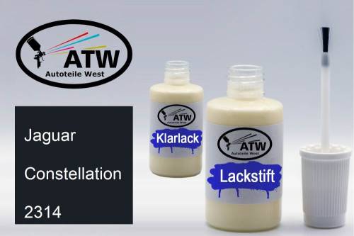 Jaguar, Constellation, 2314: 20ml Lackstift + 20ml Klarlack - Set, von ATW Autoteile West.