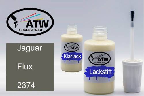 Jaguar, Flux, 2374: 20ml Lackstift + 20ml Klarlack - Set, von ATW Autoteile West.