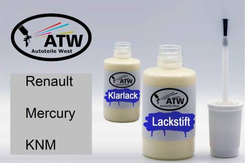 Renault, Mercury, KNM: 20ml Lackstift + 20ml Klarlack - Set, von ATW Autoteile West.