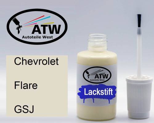 Chevrolet, Flare, GSJ: 20ml Lackstift, von ATW Autoteile West.