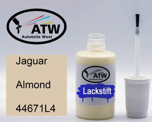 Jaguar, Almond, 44671L4: 20ml Lackstift, von ATW Autoteile West.