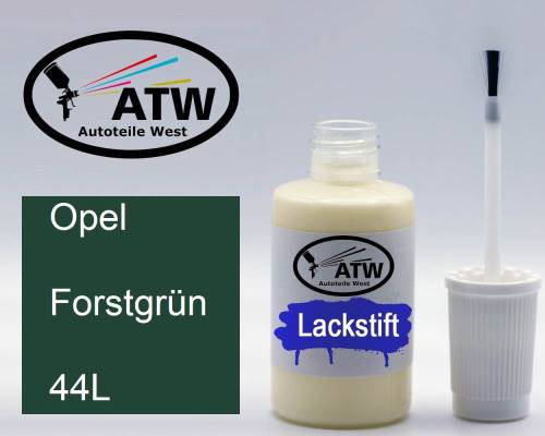 Opel, Forstgrün, 44L: 20ml Lackstift, von ATW Autoteile West.