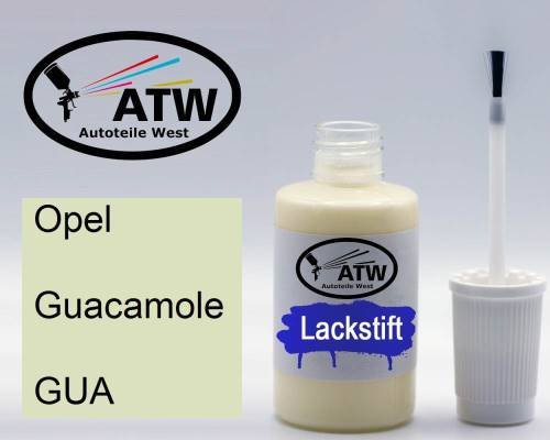 Opel, Guacamole, GUA: 20ml Lackstift, von ATW Autoteile West.