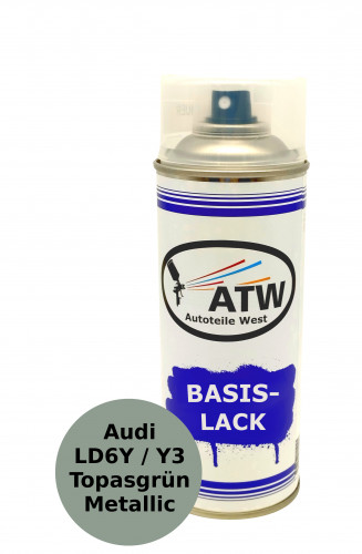 Autolack für Audi LD6Y / Y3 Topasgrün Metallic