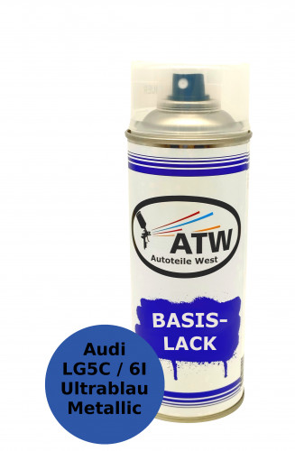 Autolack für Audi LG5C / 6I Ultrablau Metallic