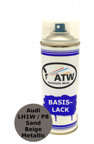 Autolack für Audi LH1W / P8 Sand Beige Metallic