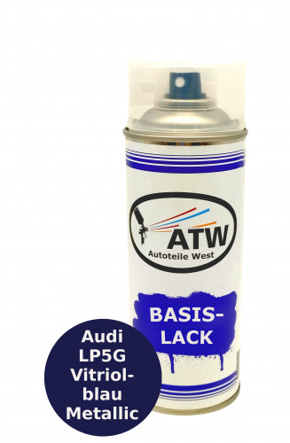 Autolack für Audi LP5G Vitriolblau Metallic