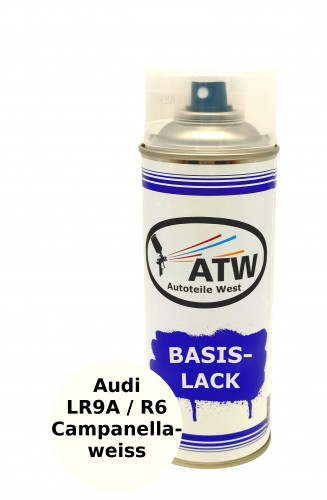 Autolack für Audi LR9A / R6 Campanellaweiss