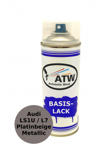 Autolack für Audi LS1U / L7 Platinbeige Metallic