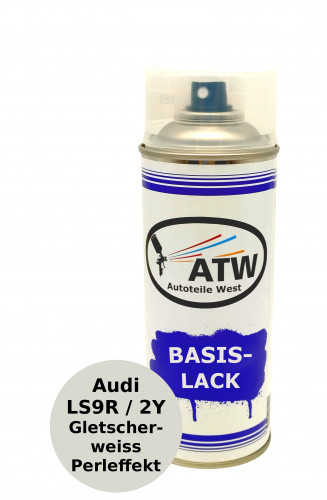Autolack für Audi LS9R / 2Y Gletscherweiss Perleffekt