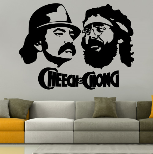 Aufkleber Cheech & Chong