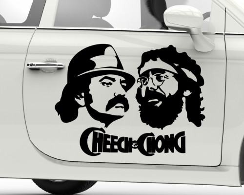 Aufkleber Cheech & Chong