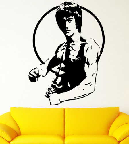 Aufkleber Bruce Lee