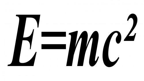 Aufkleber E=mc²