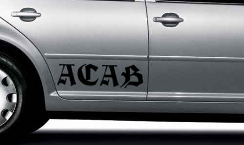 Aufkleber ACAB