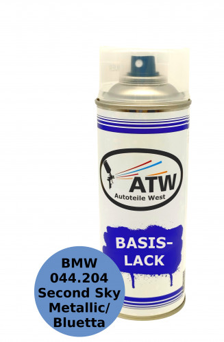 Autolack für BMW 044.204 Second Sky Metallic / Bluetta