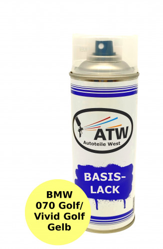Autolack für BMW 070 Golf / Vivid Golf Gelb