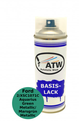 Autolack für Ford 2 /XSC1071C Aquarius Green Metallic / Marsgrün Metallic