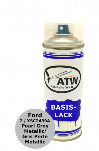 Autolack für Ford 2 / XSC2439A Pearl Grey Metallic / Gris Perle Metallic