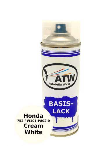 Autolack für Honda 752 / W101-P802-0 Cream White