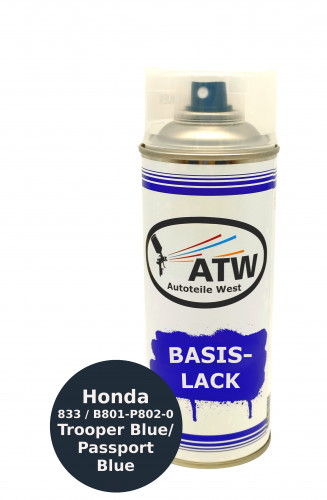 Autolack für Honda 833 / B801-P802-0 Trooper Blue / Passport Blue
