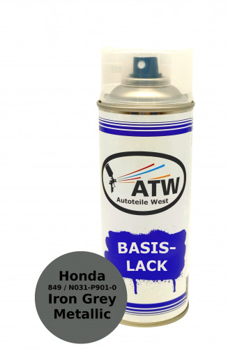 Autolack für Honda 849 / N031-P901-0 Iron Grey Metallic