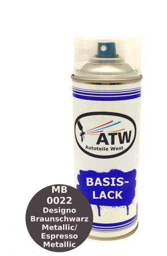 Autolack für MB 0022 Designo Braunschwarz Metallic / Espresso Metallic