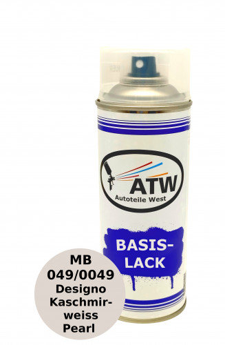Autolack für Mercedes Benz 049 / 0049 Designo Kaschmirweiss Pearl