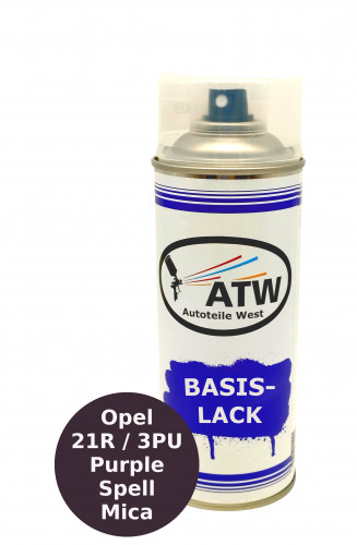 Autolack für Opel 21R / 3PU Purple Spell Mica