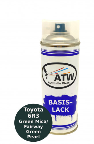 Autolack für Toyota 6R3 Green Mica / Fairway Green Pearl