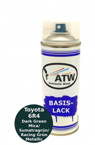Autolack für Toyota 6R4 Dark Green Mica / Sumatragrün / Racing Grün Metallic