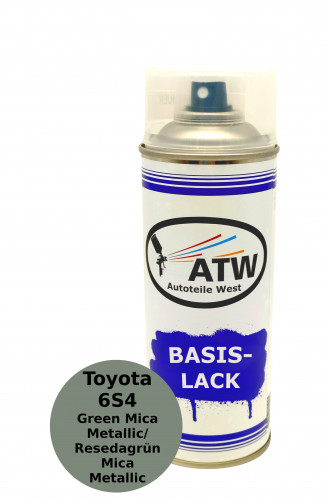 Autolack für Toyota 6S4 Green Mica Metallic / Resedagrün Mica Metallic