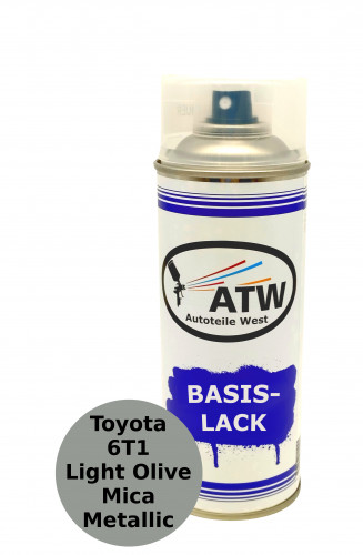 Autolack für Toyota 6T1 Light Olive Mica Metallic