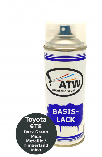 Autolack für Toyota 6T8 Dark Green Mica Metallic / Timberland Mica