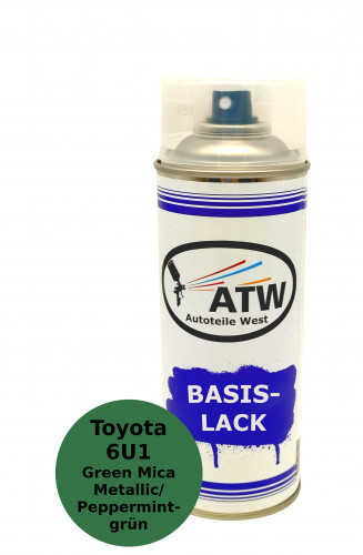 Autolack für Toyota 6U1 Green Mica Metallic / Peppermintgrün
